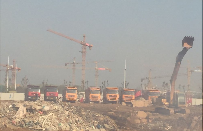 嘉业海棠湾地下停车场动工仪式正式开启