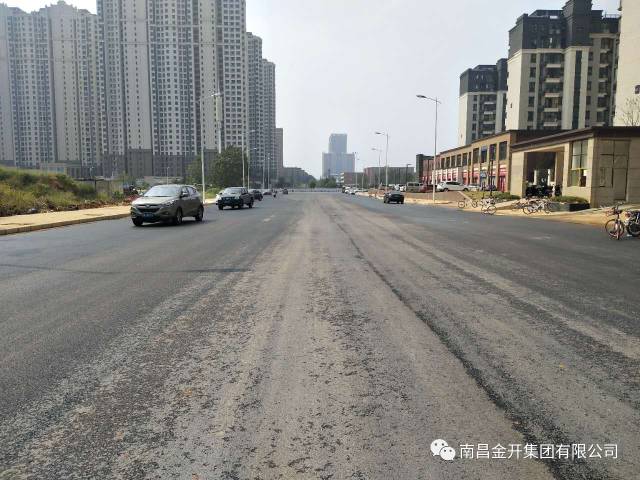 富樱路、紫荆路（双港大街—青岚水渠）进入通车验收阶段 