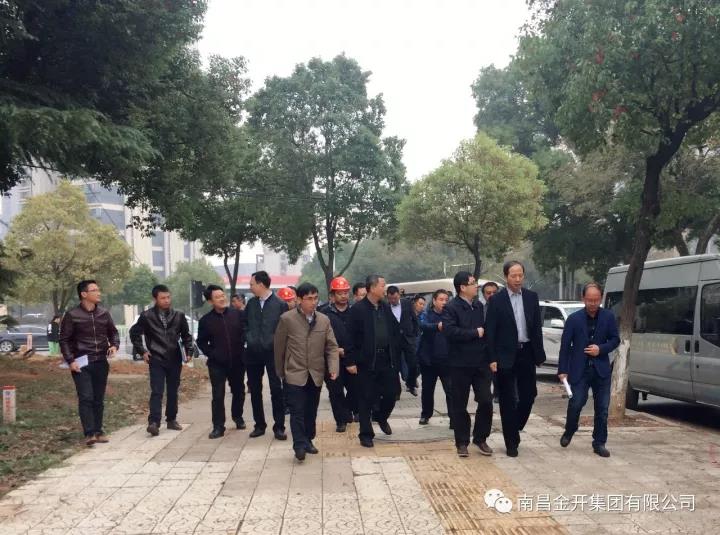 市委副书记谢一平现场查看庐山南大道庐南桥项目