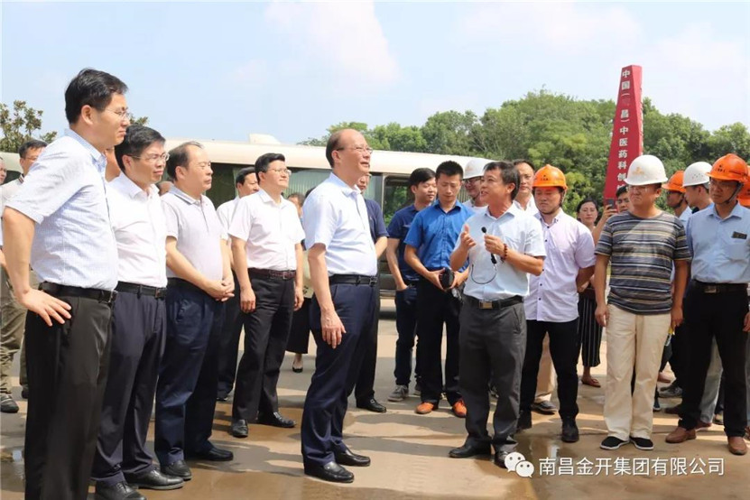 省领导赴中医药科创城调研，调度推进项目建设！