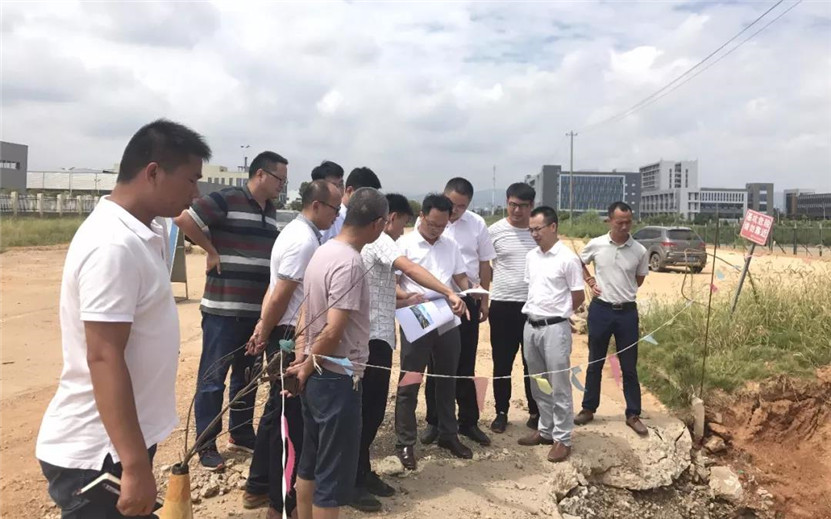 金开集团组织开展在建项目检查调研工作