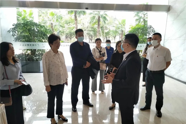 区党工委委员、管委会副主任王励率团赴广州学习考察