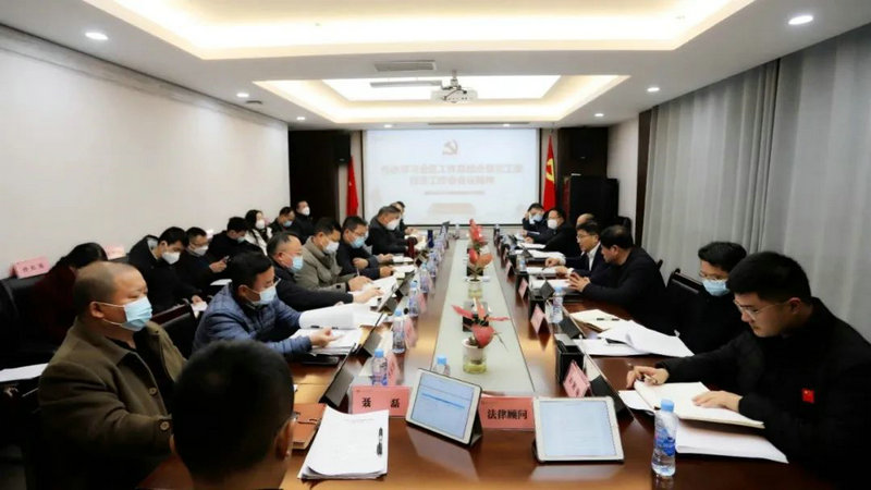 集团召开党委（扩大）会传达学习全区工作总结会