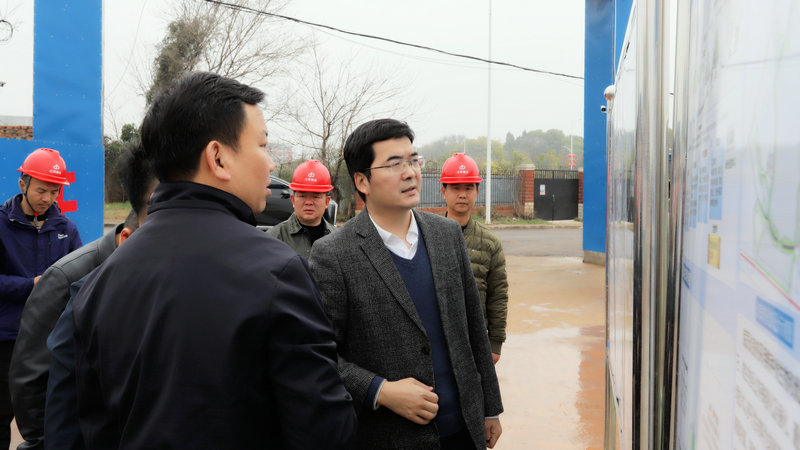 贺敏调研集团重大重点项目建设推进情况